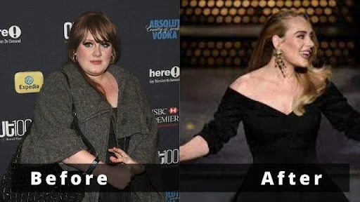Adele Before and After Weight Loss