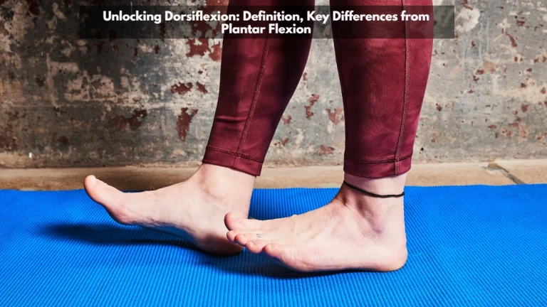 What is Dorsiflexion: Key Differences from Plantar Flexion