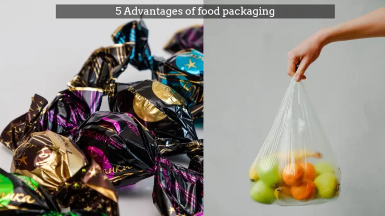 What are the advantages and disadvantages of food packaging?