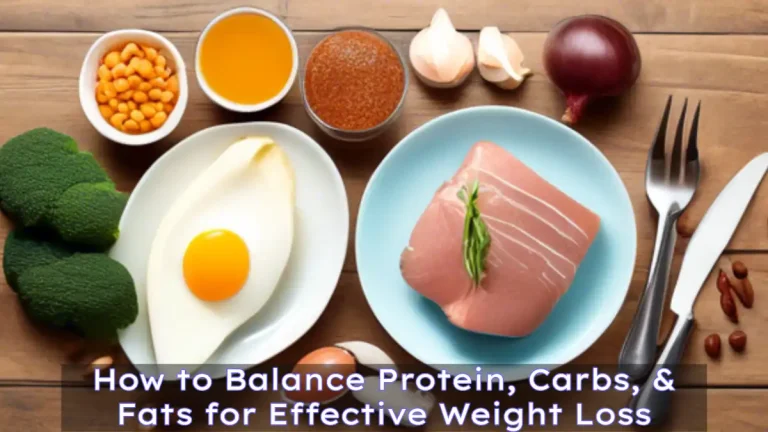 How to Balance Protein, Carbs, & Fats for Effective Weight Loss