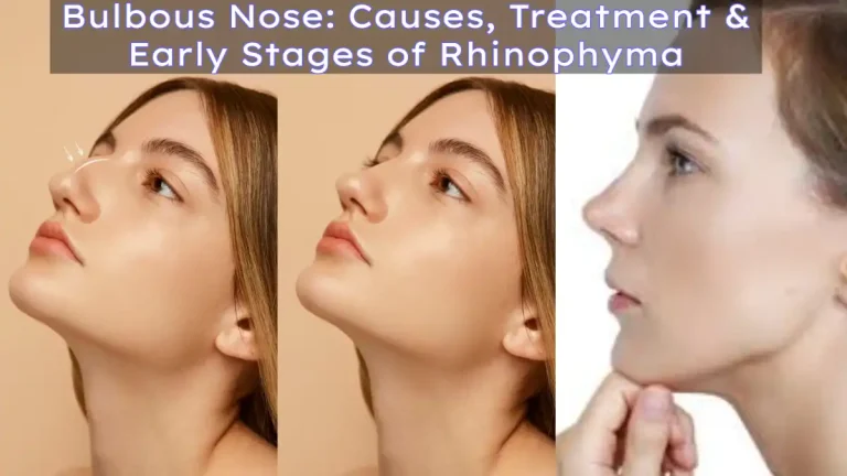 Bulbous Nose: Causes, Treatment & Early Stages of Rhinophyma