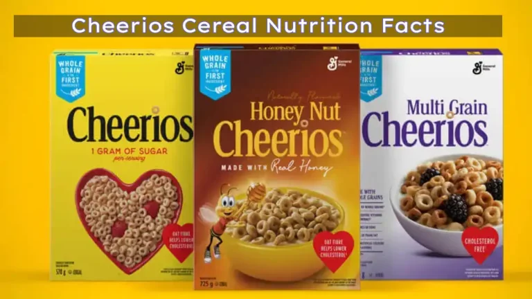 Cheerios Cereal Nutrition Facts & Ingredients Info