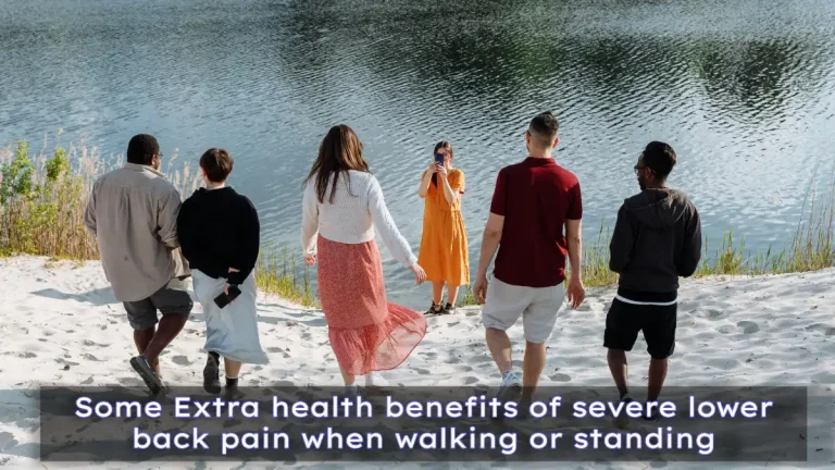 Severe lower back pain when walking or standing