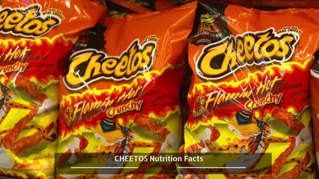 CHEETOS Nutrition Facts