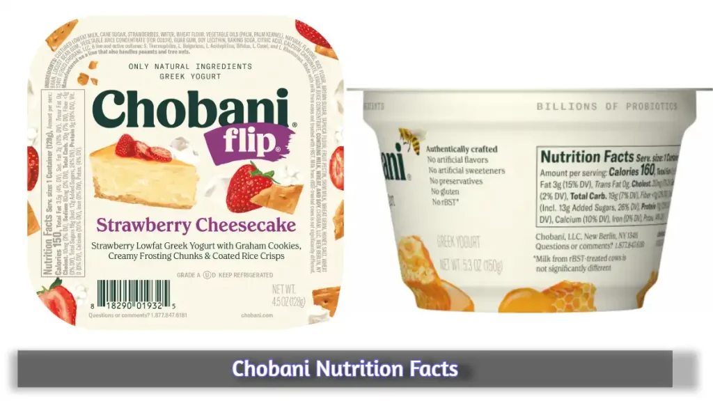 Chobani Nutrition Facts