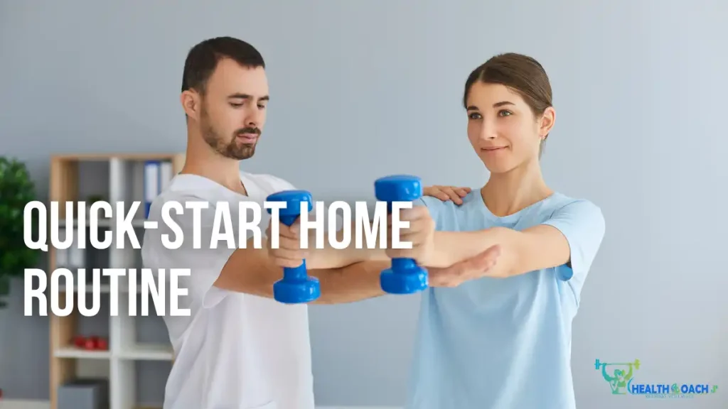 Quick-Start Home Routine (10–15 Minutes)