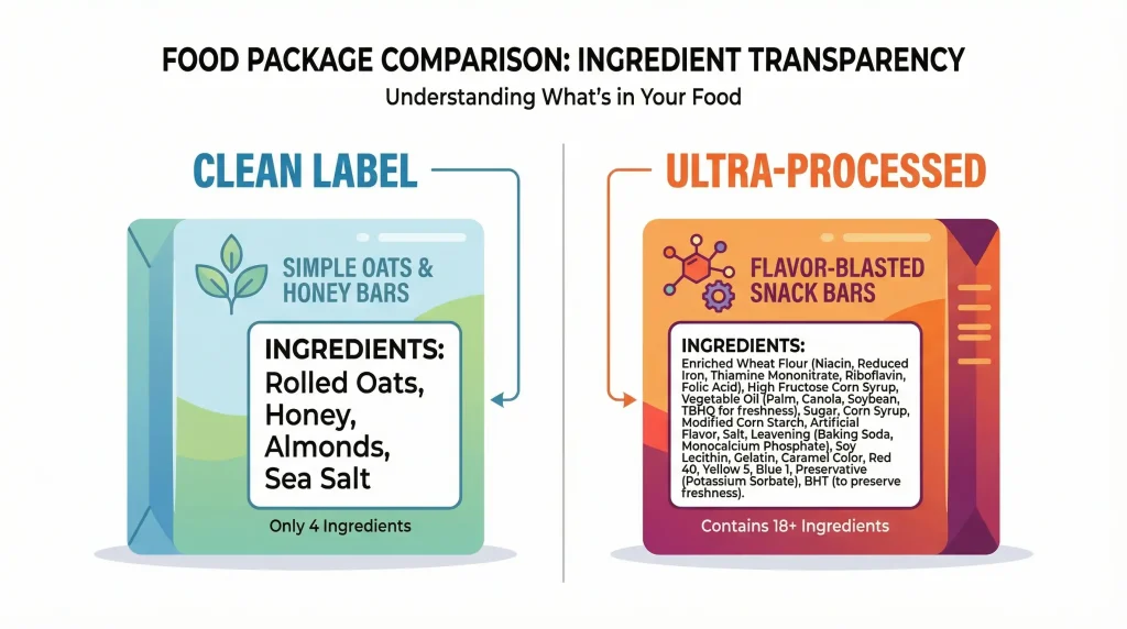 Clean Label vs Regular Label