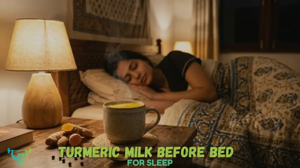 Turmeric Milk Before Bed for sleep
