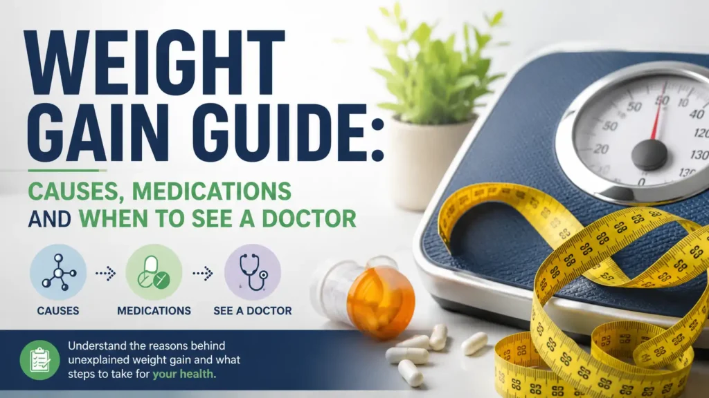 Weight Gain Guide Causes, Medications and When to See a Doctor