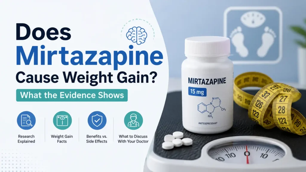 Mirtazapine and Weight Gain Evidence Explained
