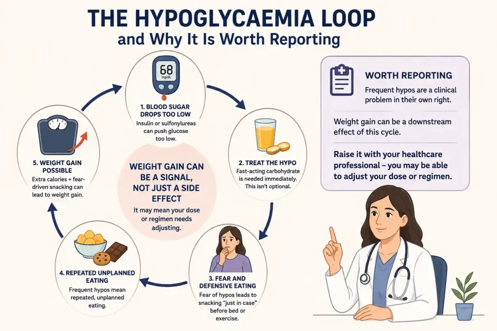The Hypoglycaemia Loop, and Why It Is Worth Reporting